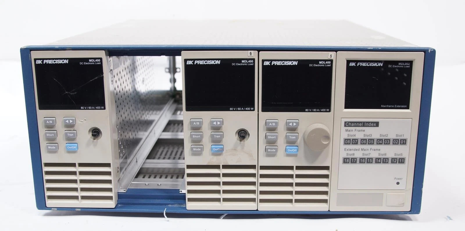 BK Precision MDL400 DC Electronic Load Module 80V/60A/400W