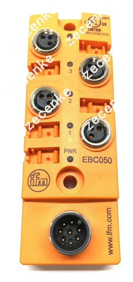 IFM Electronic Efector Splitter Junction Box Connector 4-Port Module EBC050 NOS