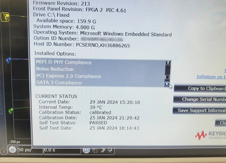Agilent DSA91204A(Upgrade) 12GHz Infiniium Oscilloscope