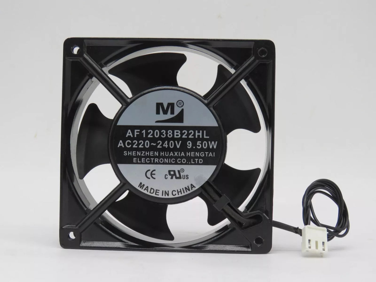 SHENZHEN HUAXIA HENGTAI AC12038B22HL Substitute Fan AC 220-240V 9.50W