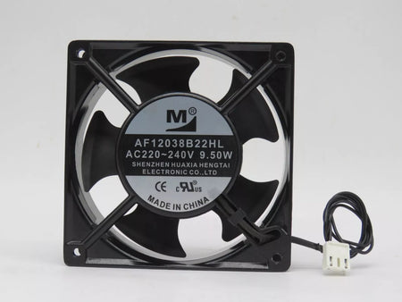 SHENZHEN HUAXIA HENGTAI AC12038B22HL Substitute Fan AC 220-240V 9.50W
