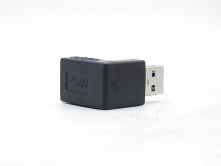 USB 3.0 AM to AF L Shape Converter Adapter 90 Degree Angle