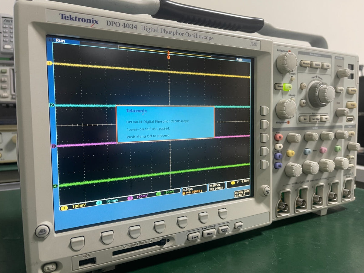 Tektronix DPO4034 Digital Phosphor Oscilloscope 350MHz 4 Channel , 2.5GS/s _2023