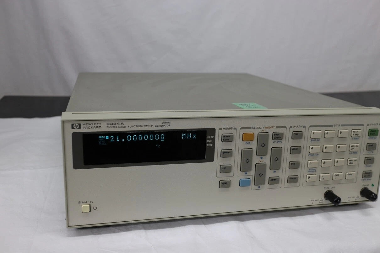 HP 3324A 21MHz Synthesized Function Sweep Generator