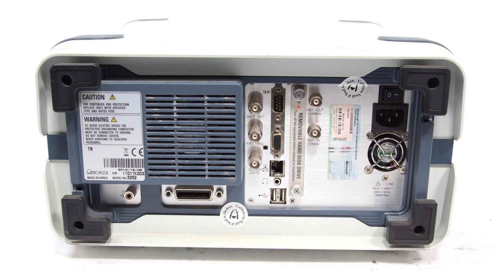 Aeroflex 3252 1 kHz ~ 8 GHz RF Spectrum / Vector Analyzer w Tracking Generator