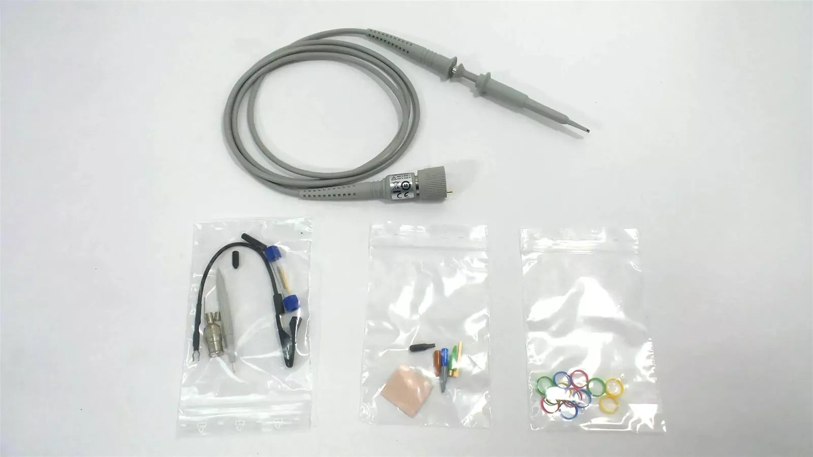 Agilent Keysight N2873A 500 MHz Passive Oscilloscope Probe & Accessories