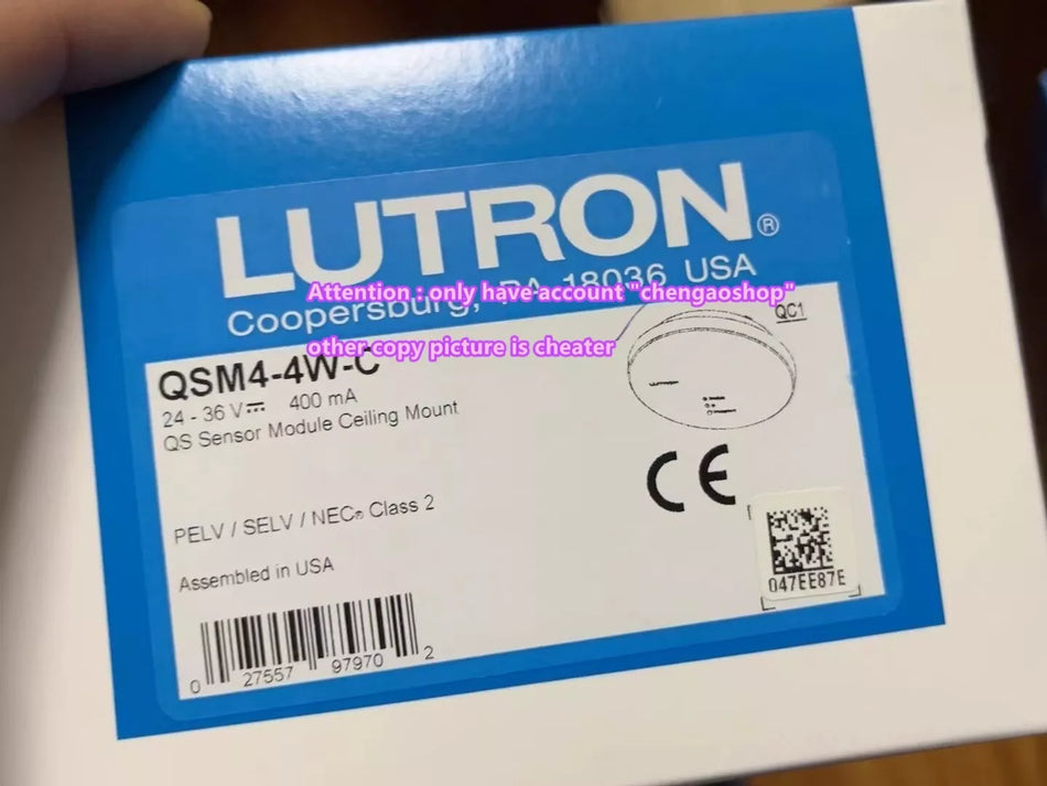 1PCS New LUTRON QSM4-4W-C QS Sensor Module by Fedex or DHL #N3220 YF