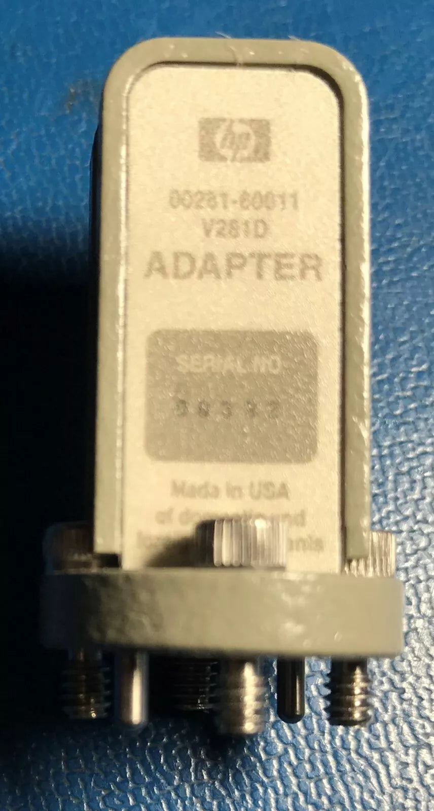 Agilent V281D 00281-60011 Waveguide Adapter 1.00mm M 50-75GHz WR-15 V-band