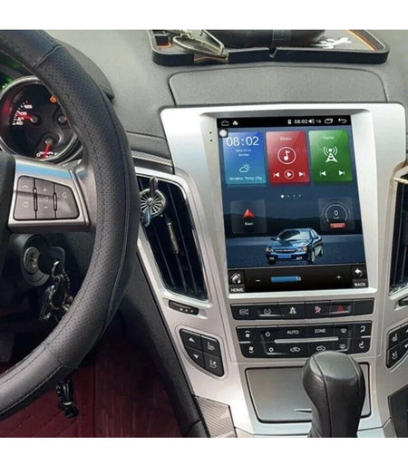 Car Android Gps Navigation Wifi 10.4" For Cadillac Cts 07-16 Radio Carpaly 4+64g