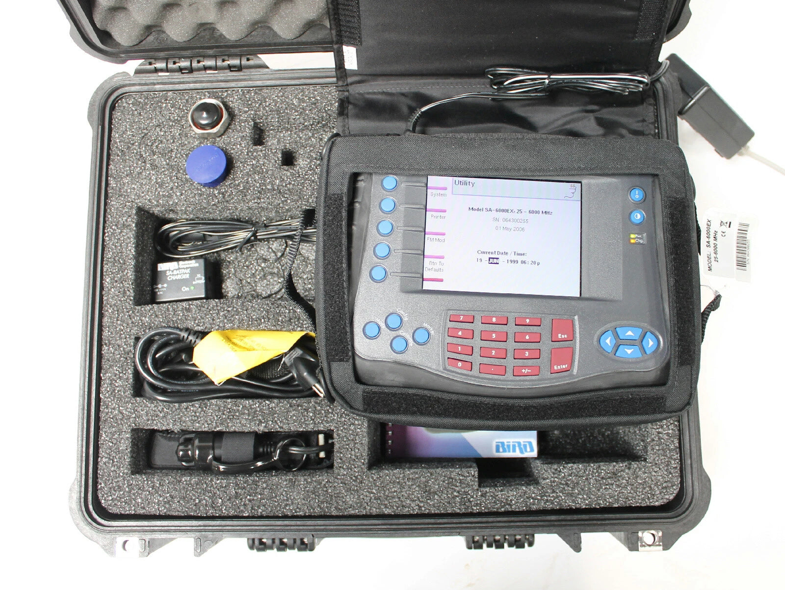 Bird SA-6000EX Site Analyzer 25MHz - 6000MHz