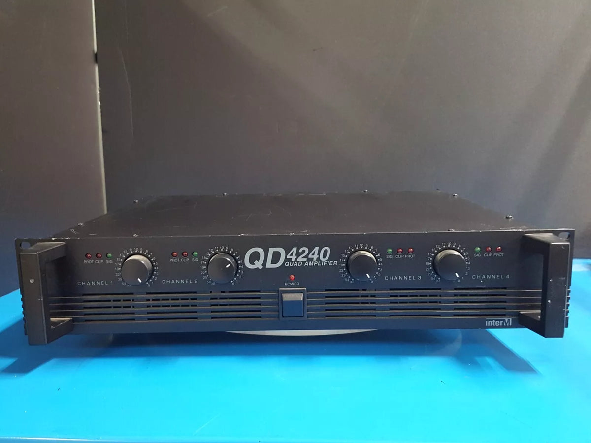 INTER-M QD4240 Quad Amplifier 4 Channel (0024)