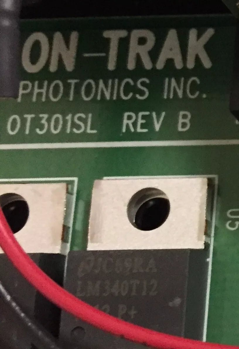 On-Trak OT-301SL Position Sensing Amplifier with Camera & SCA814 Servo Controlled