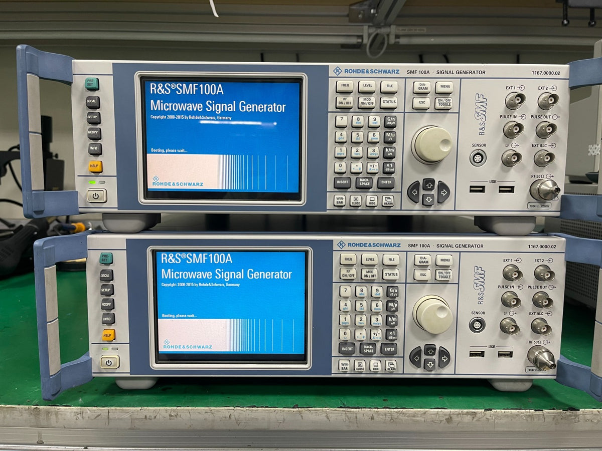 Rohde & Schwarz SMF100A microwave signal generator 100KHz-22GHz - XG eqpt