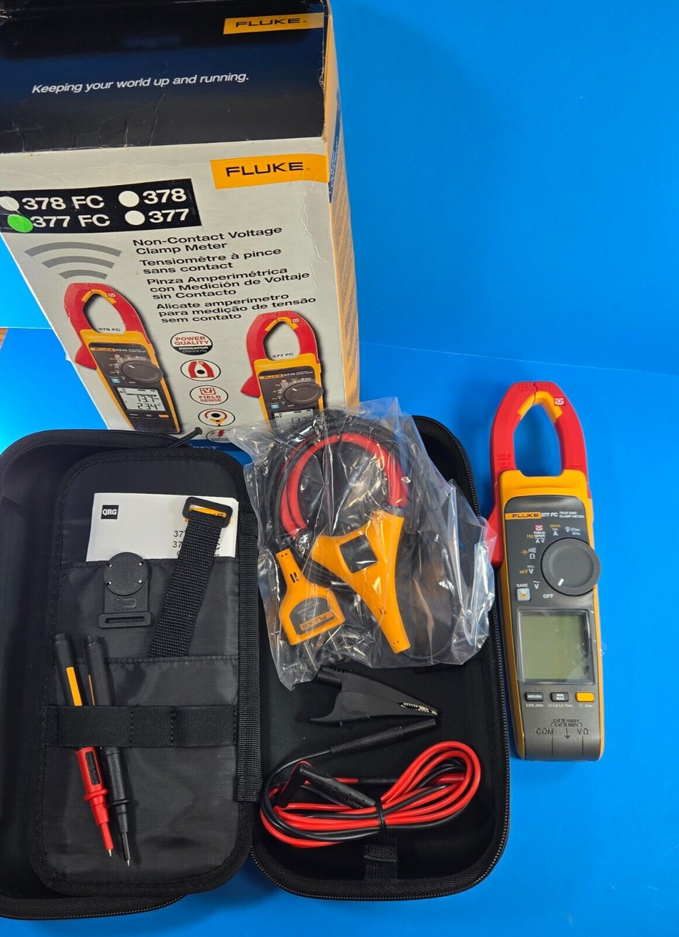 Fluke 377 FC Non-Contact Voltage Clamp Meter
