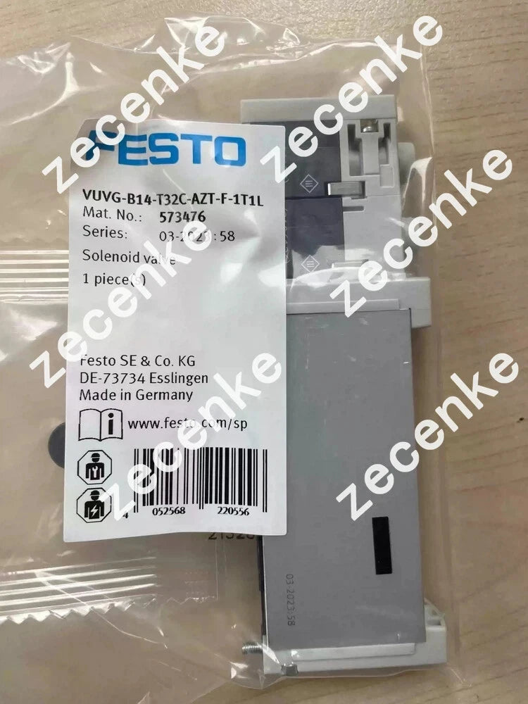 Festo VUVG-B14-T32C-AZT-F-1T1L 573476 New One Solenoid Valve