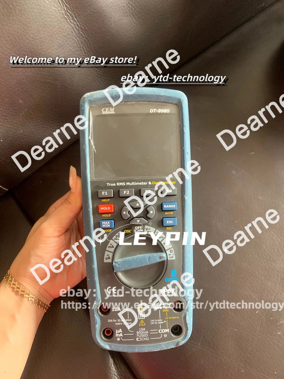 CEM DT-9989 True RMS Industrial Multimeter Oscilloscope