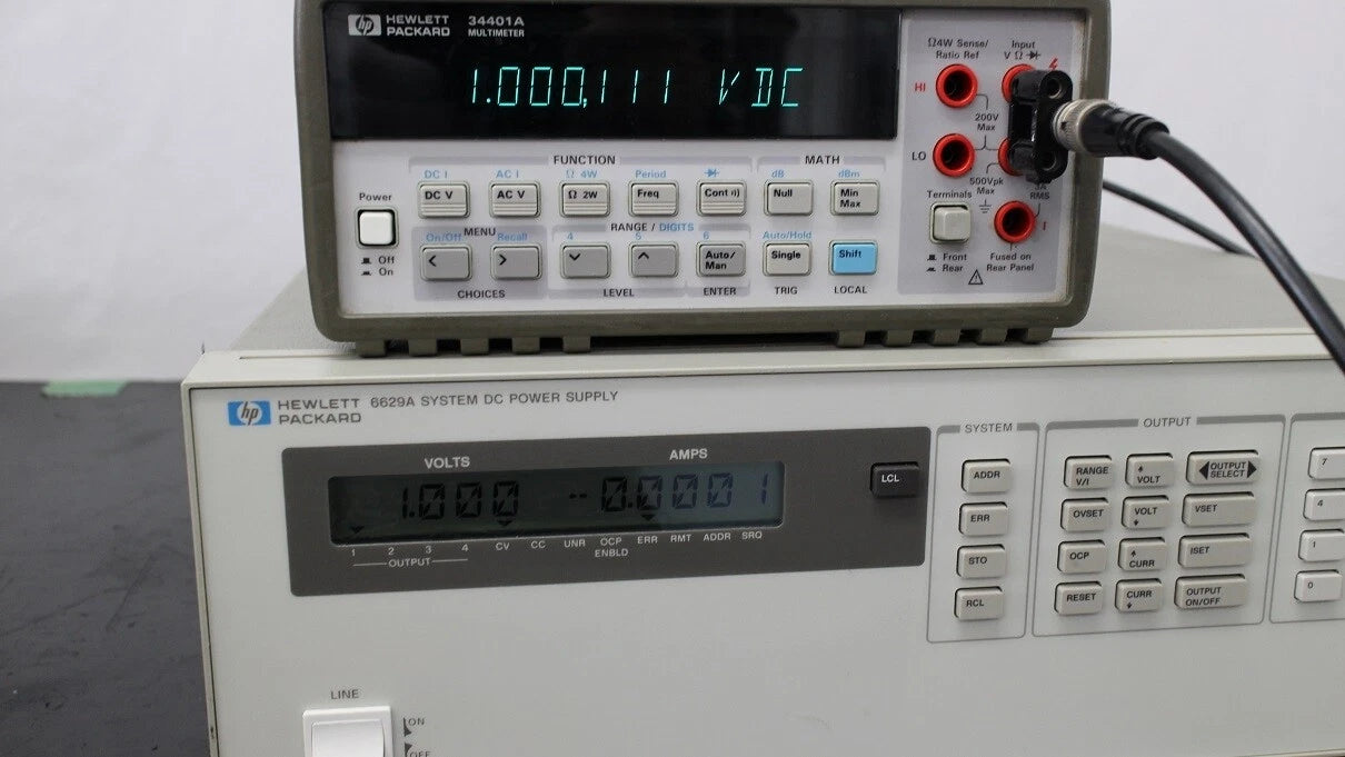 HP 6629A 50V 2A 50W 4ch SYSTEM Power Supply