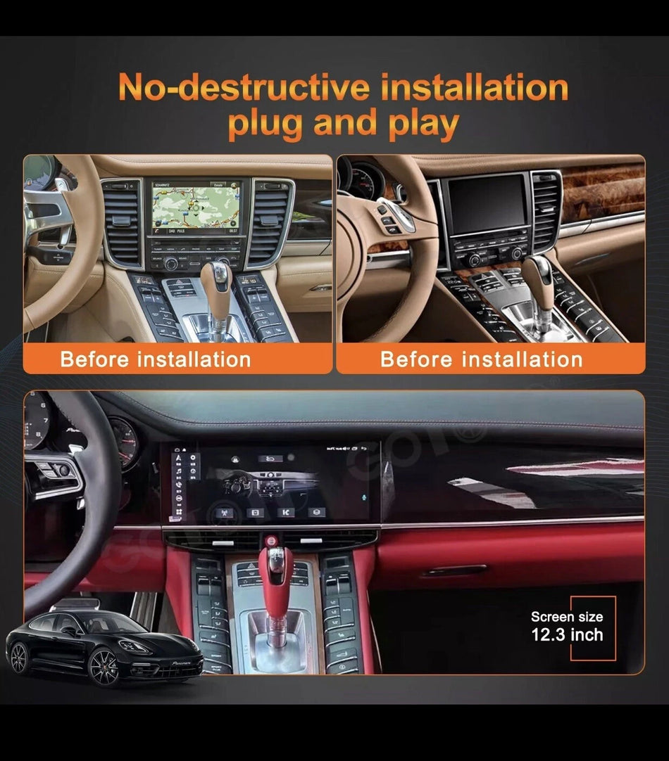 Porsche Panamera Android Car Radio Multimedia Player Stereo
