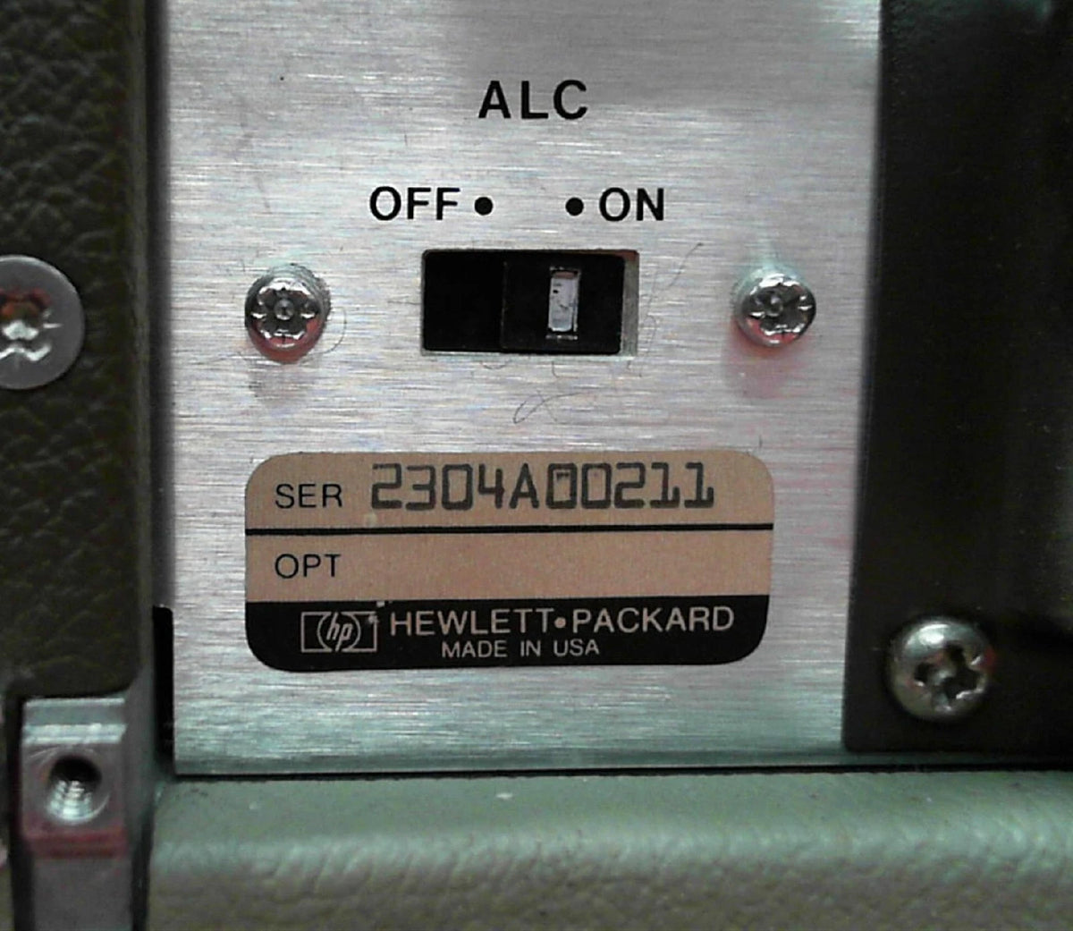 HP Agilent 11975A 2304A00211 Amplifier 2-8GHz, 16dBm