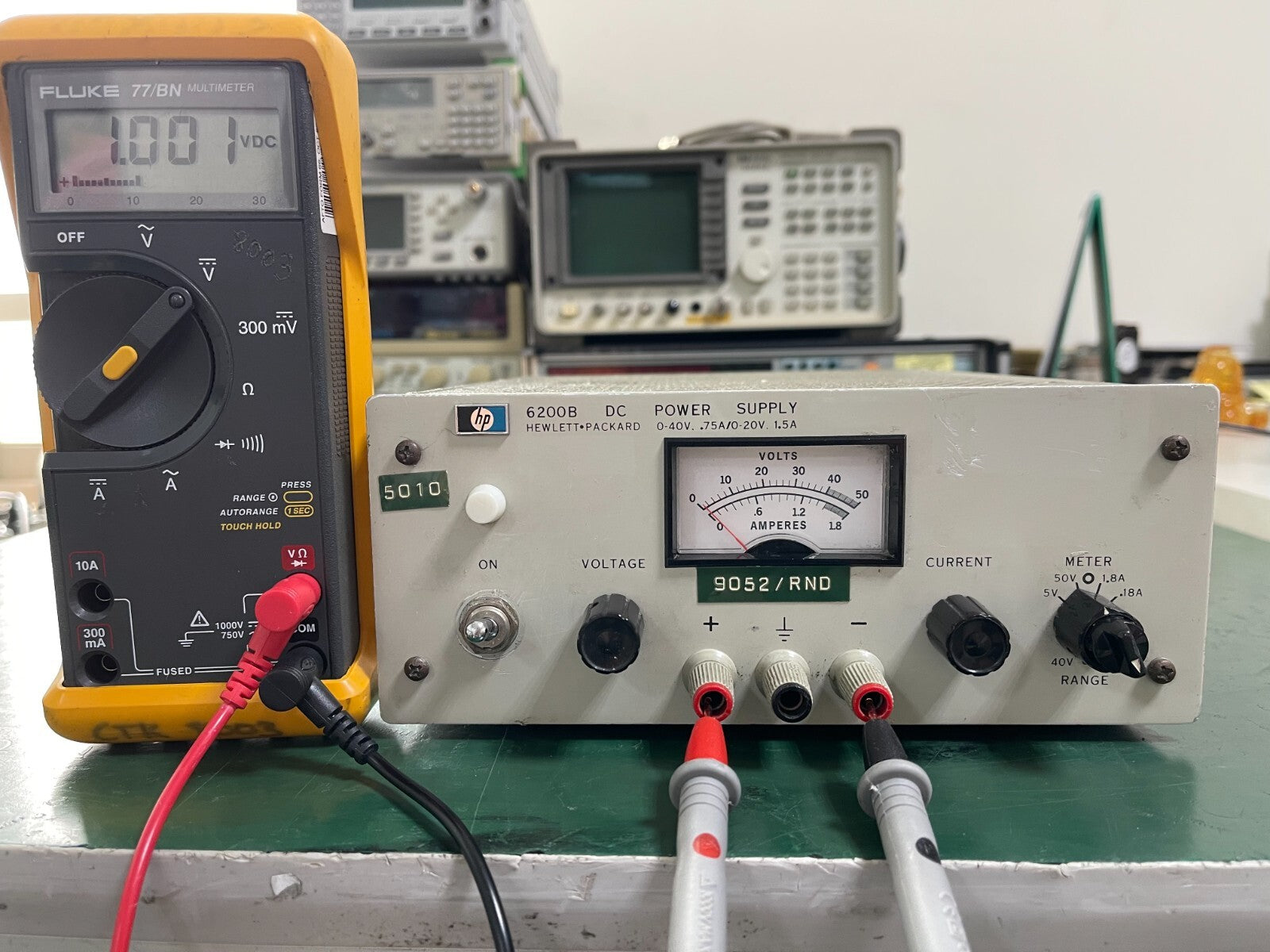 HP Agilent 6200B DC Power Supply 0-40V 0-0.75A or 0-20V 0-1.5A