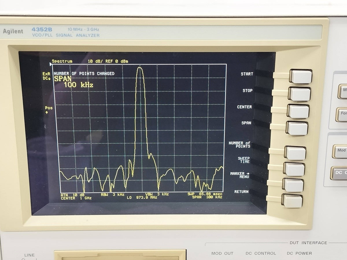 4352B 3GHz VCO/PLL Analyzer by Agilent