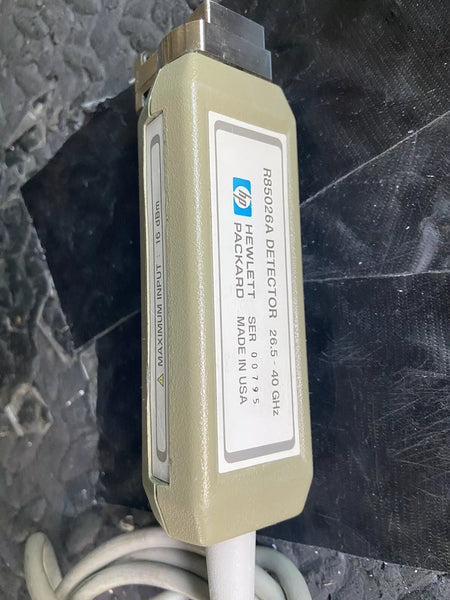 HP / Agilent R85026A 26.5 GHz to 40GHz Waveguide Detector