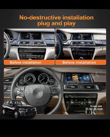 10.25-inch CarPlay Touchscreen Multimedia System for BMW 7 Series F01 F02 F03 F04 (2009-2012)