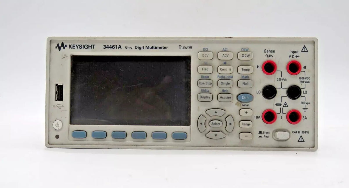 Keysight 34461A Digital Multimeter - High-Accuracy 6.5 Digit Precision