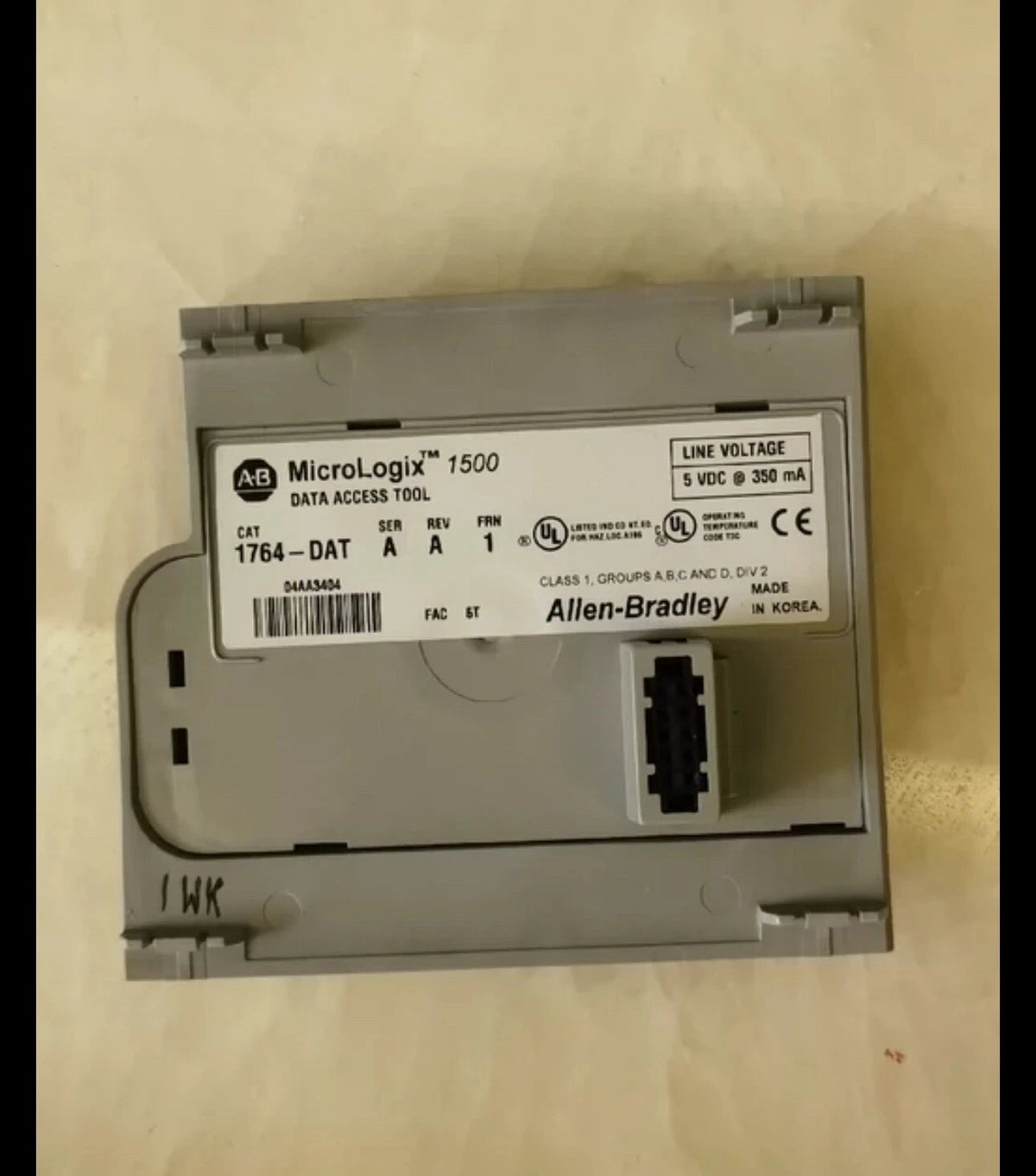 1764-DAT Industrial Data Logger with LCD Display