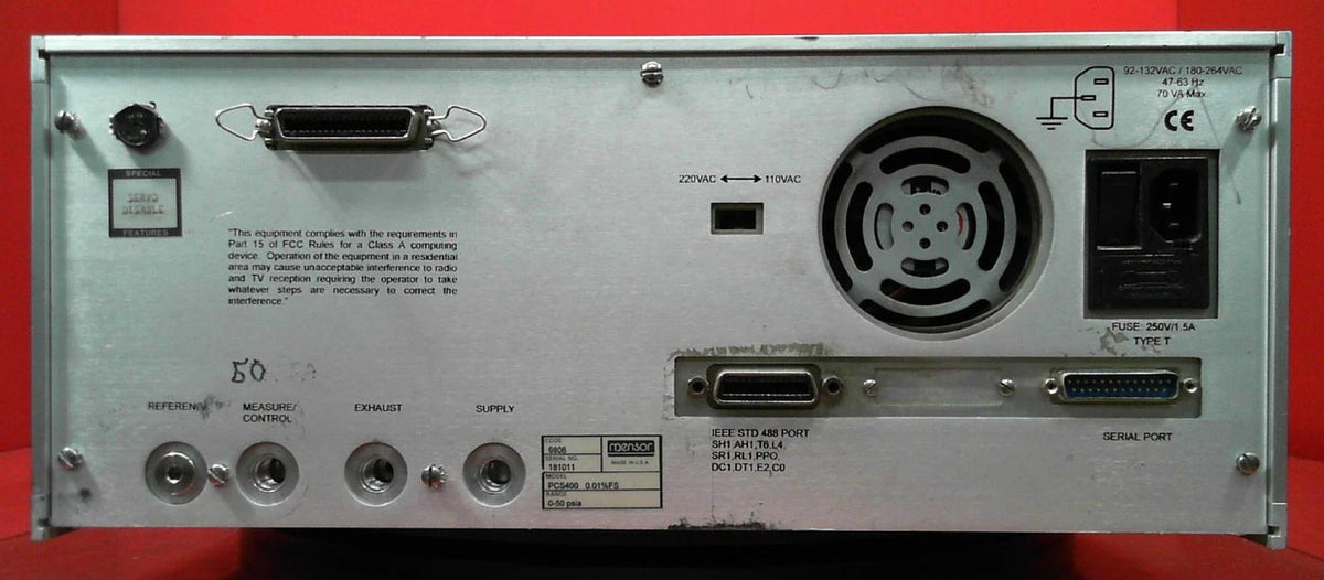 Mensor PCS400 181011 Pressure Calibration System