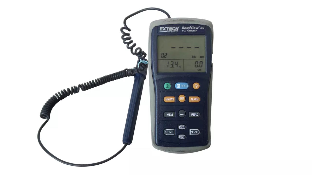 EXTECH EasyView 80 CO2 Analyzer - Efficient Indoor Air Quality Monitoring
