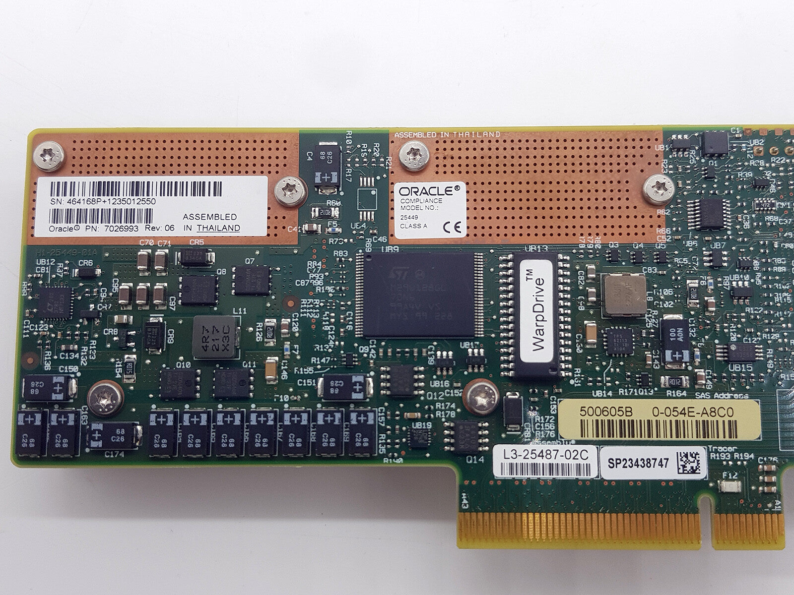 Oracle 7026993 Profile Card 400GB Flash Accelerator