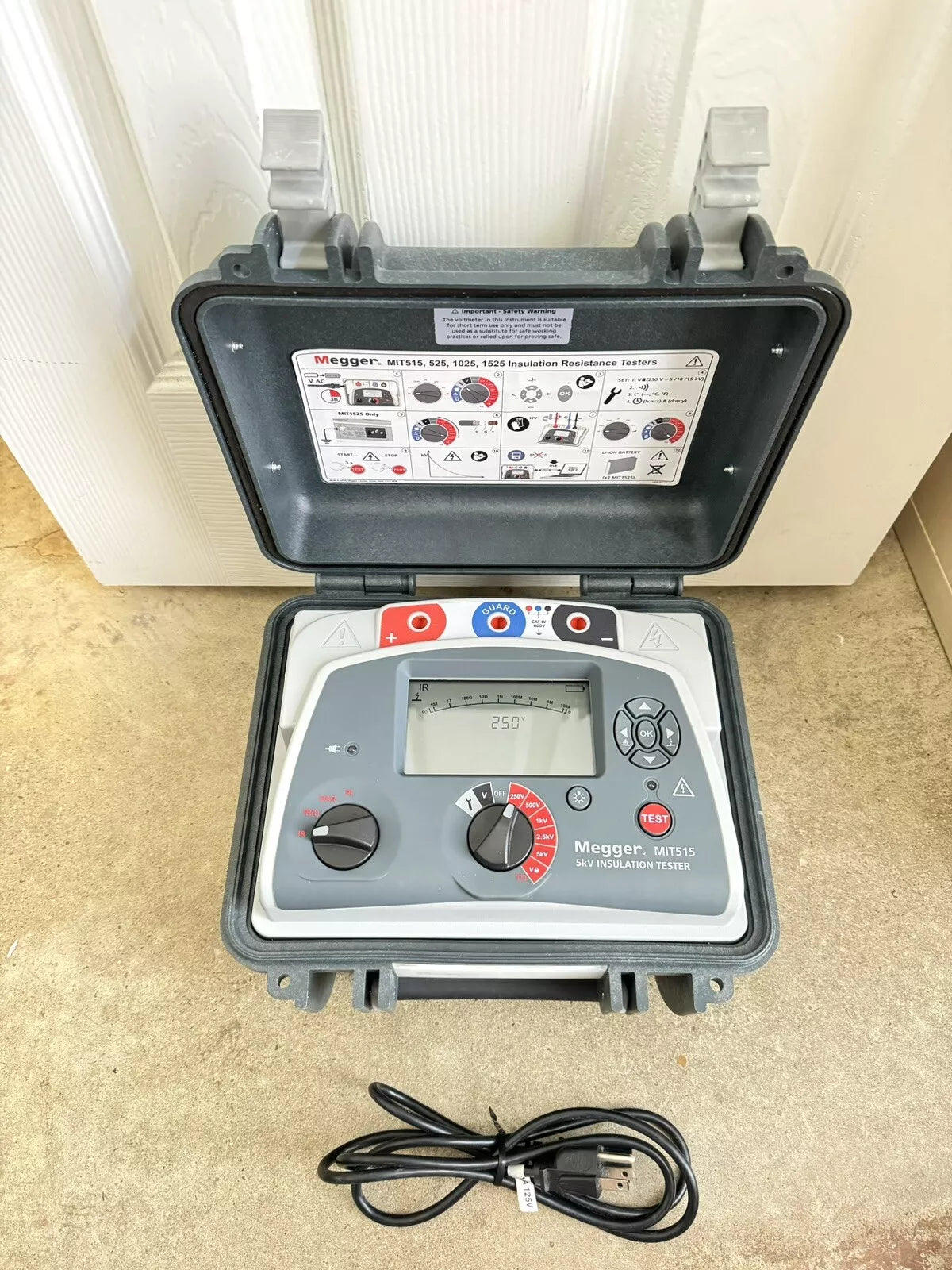 MEGGER MIT515 5kV Insulation Resistance Tester