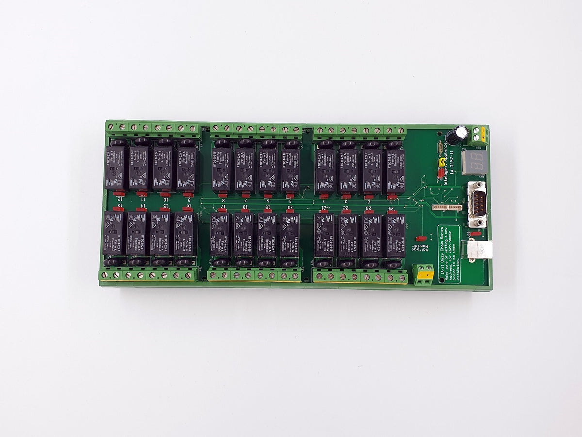 USB 24ch 16A Power Relay Digital I/O Card Module by Intelligent