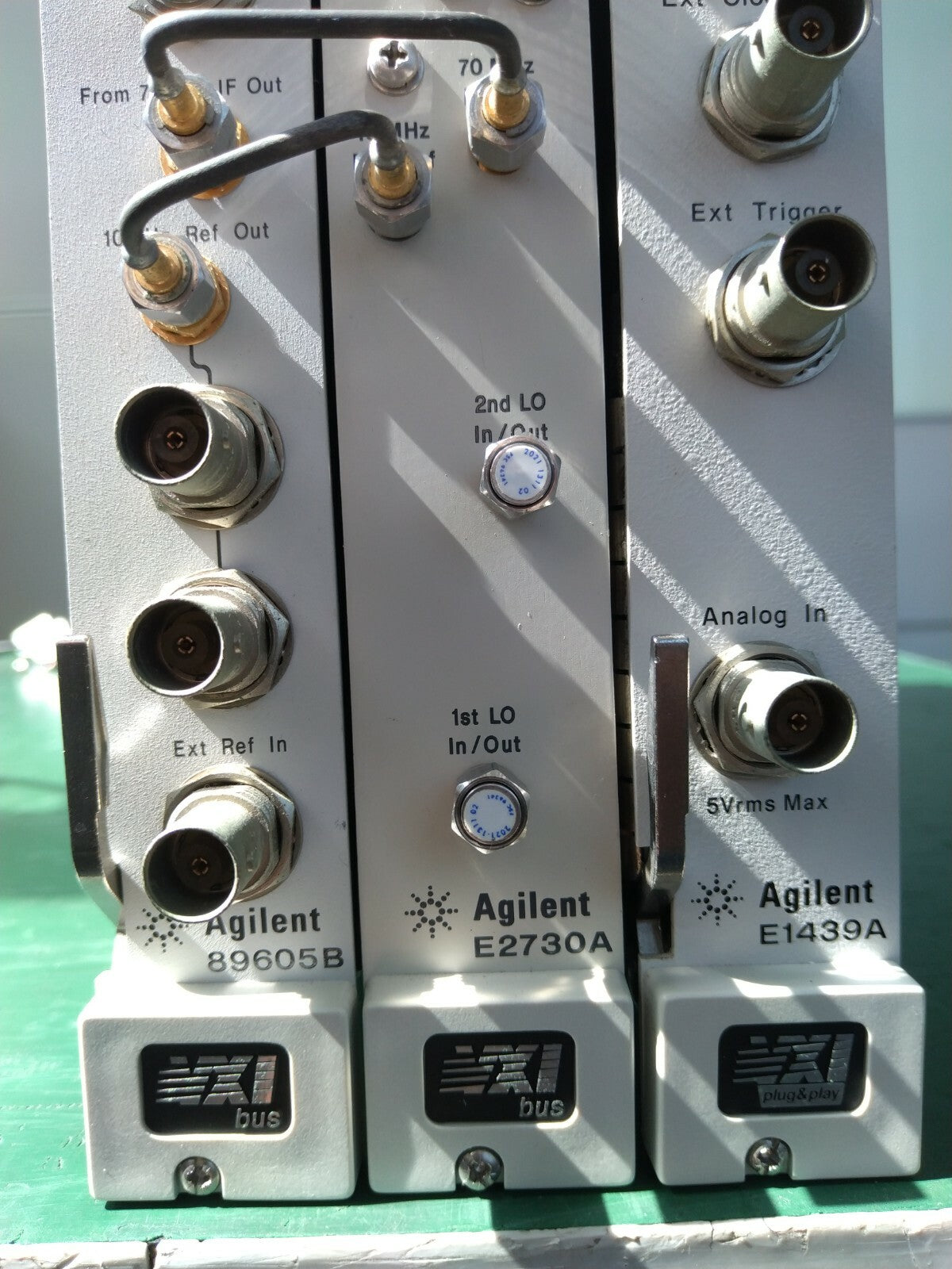 Agilent VXI E1439A , E2730A , 89605B modules ONE LOT for E8408A VXI Mainframe - XG eqpt