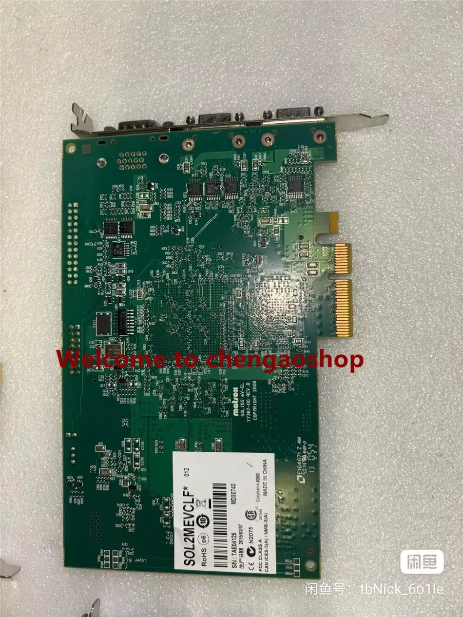 1PCS Used Matrox SOL2MEVCLF* by #T2623 YS