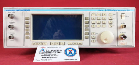 IFR/Marconi 2031-2 119628082 Signal Generator, 10kHz-2.7GHz
