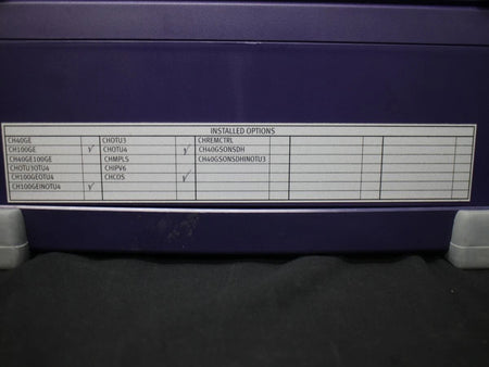 VIAVI JDSU MTS8000 40/100G   Transport Module with Brocade 100G CFP