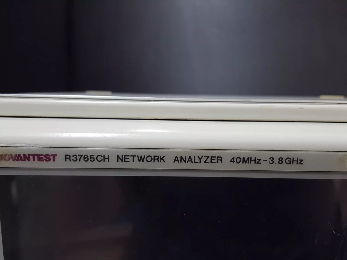 Advantest R3765CH Network Analyzer 40MHz-3.8GHz Not Working