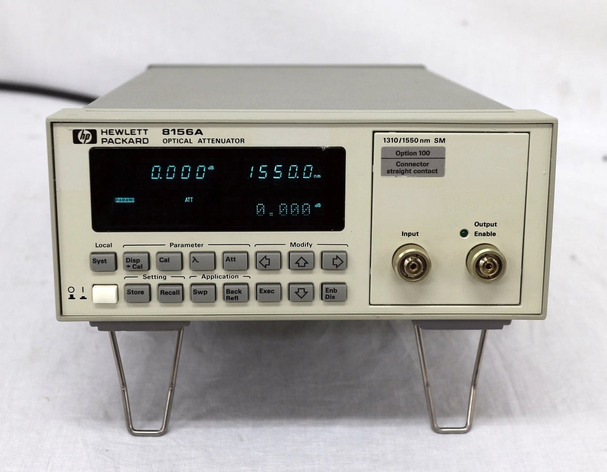 HP 8156A /100 Optical Attenuator 1310/1550nm SM