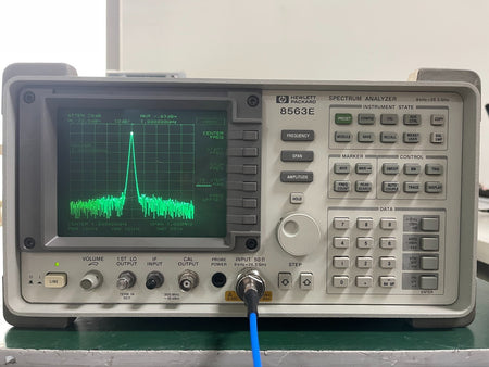 HP Agilent 8563E spectrum analyzer 9KHz to 26.5GHz w/ 85620A_00356 - XG eqpt