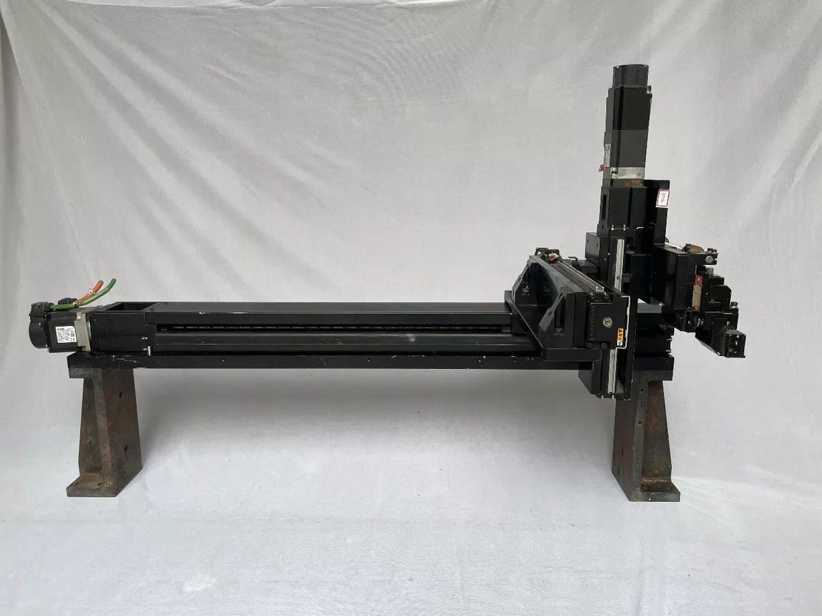 THK Linear Actuator XY-Axis with HG-KN13J-S100 AC Servo Motor