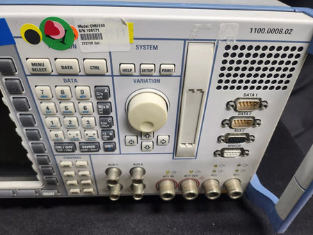 R&S CMU200 Universal Radio Communications Tester As-is (109171)