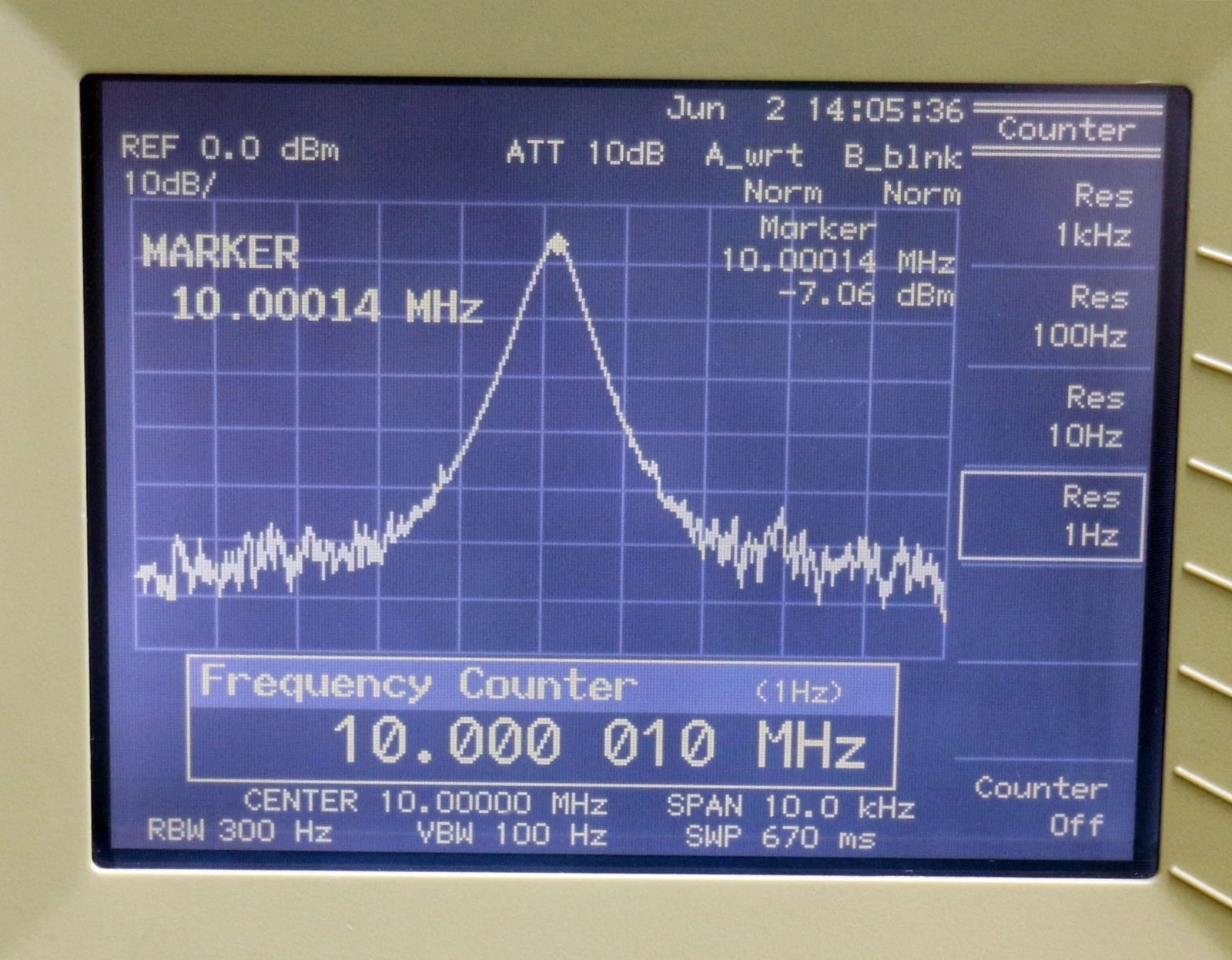 ADVANTEST R3131A 9KHz-3GHz Spectrum Analyze