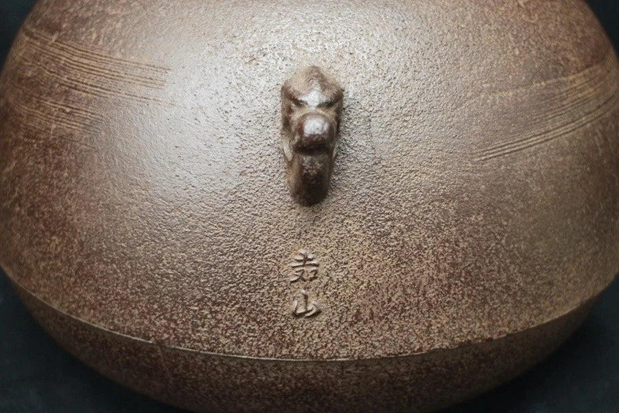 Kama Iron kettele japanese tea ceremony by Kazan yokokura