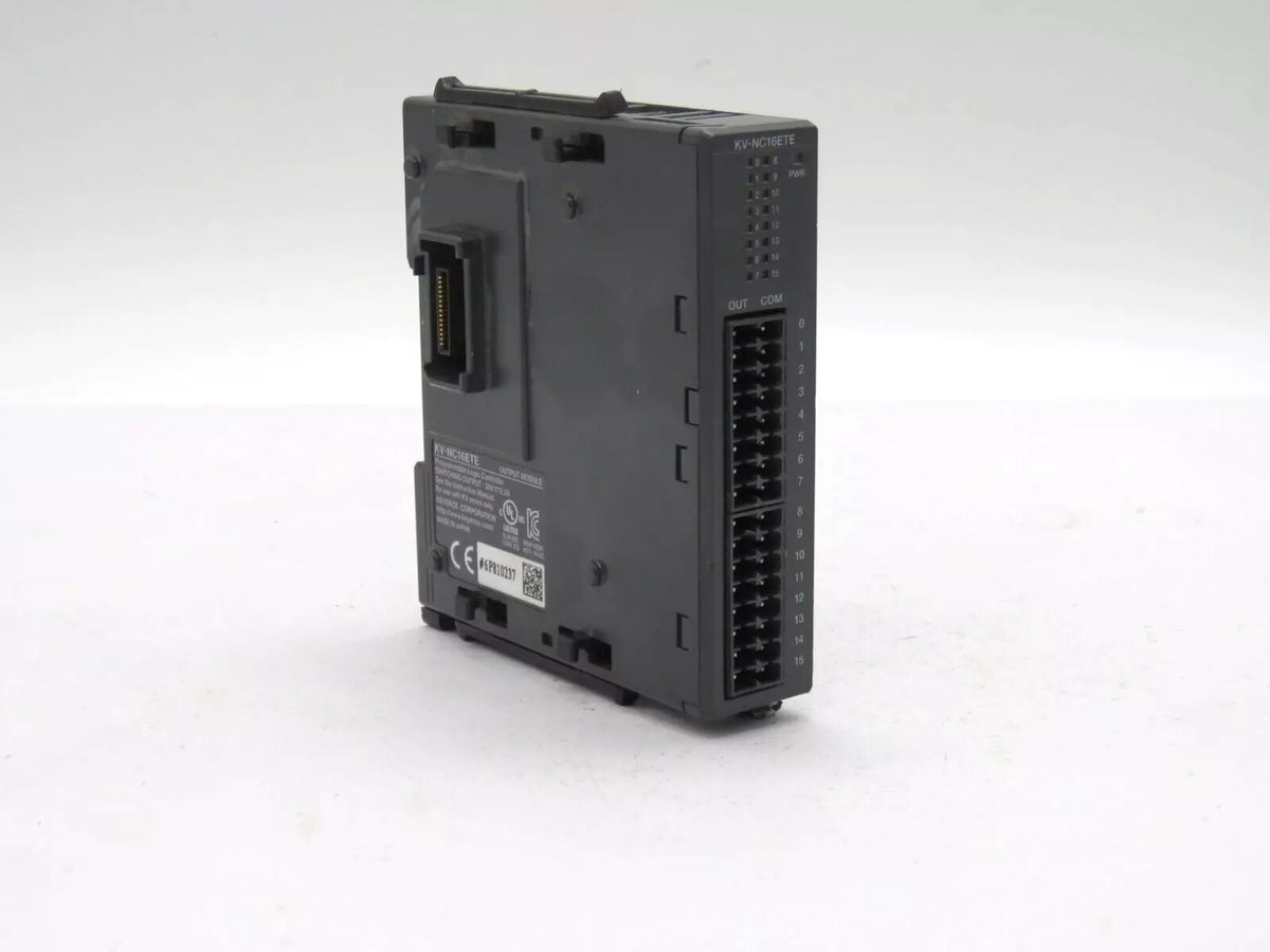 Keyence KV-NC16ETE PLC Expansion Output Module Unit 16