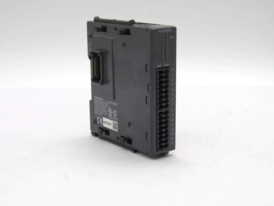 Keyence KV-NC16ETE PLC Expansion Output Module Unit 16