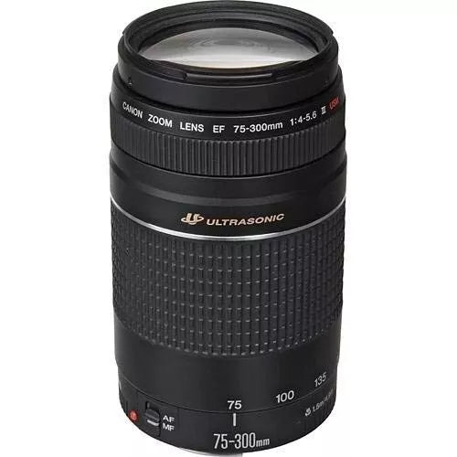Canon EF 75-300mm f/4-5.6 III Telephoto Zoom Lens for SLR DSLR Camera