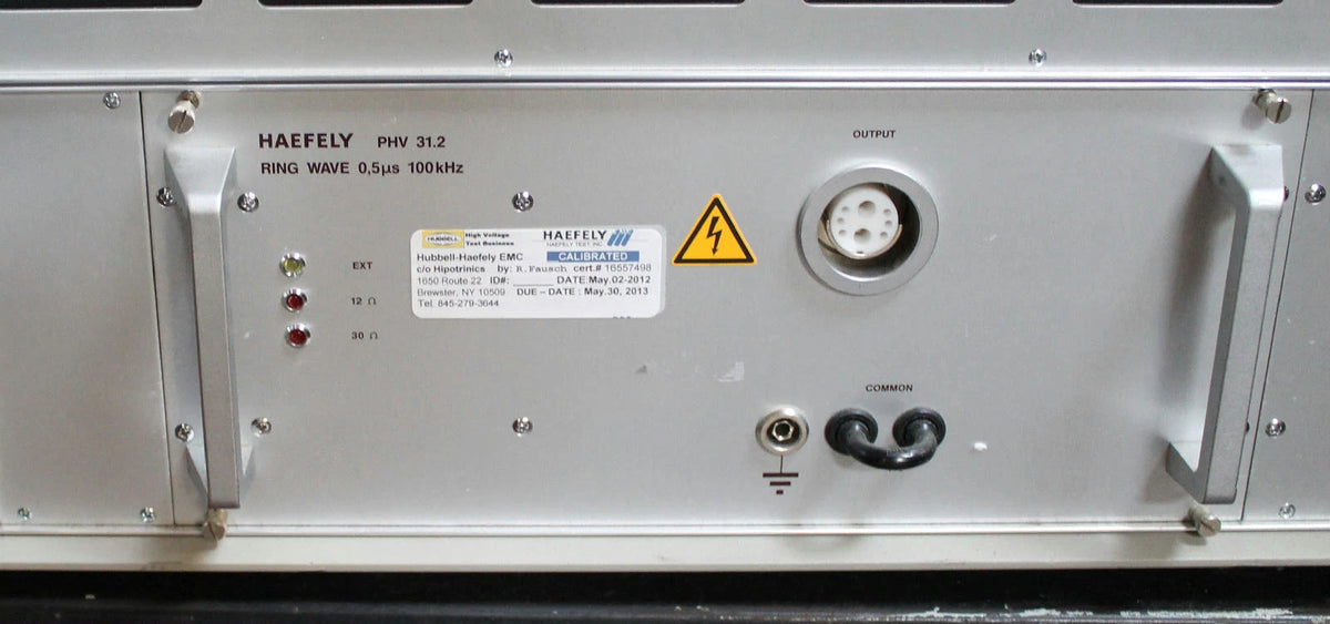 Haefely EFT Burst Tester w P90.1 / PSurge 6.1 Surge Tester / PPD1.1 / PHV 31.2