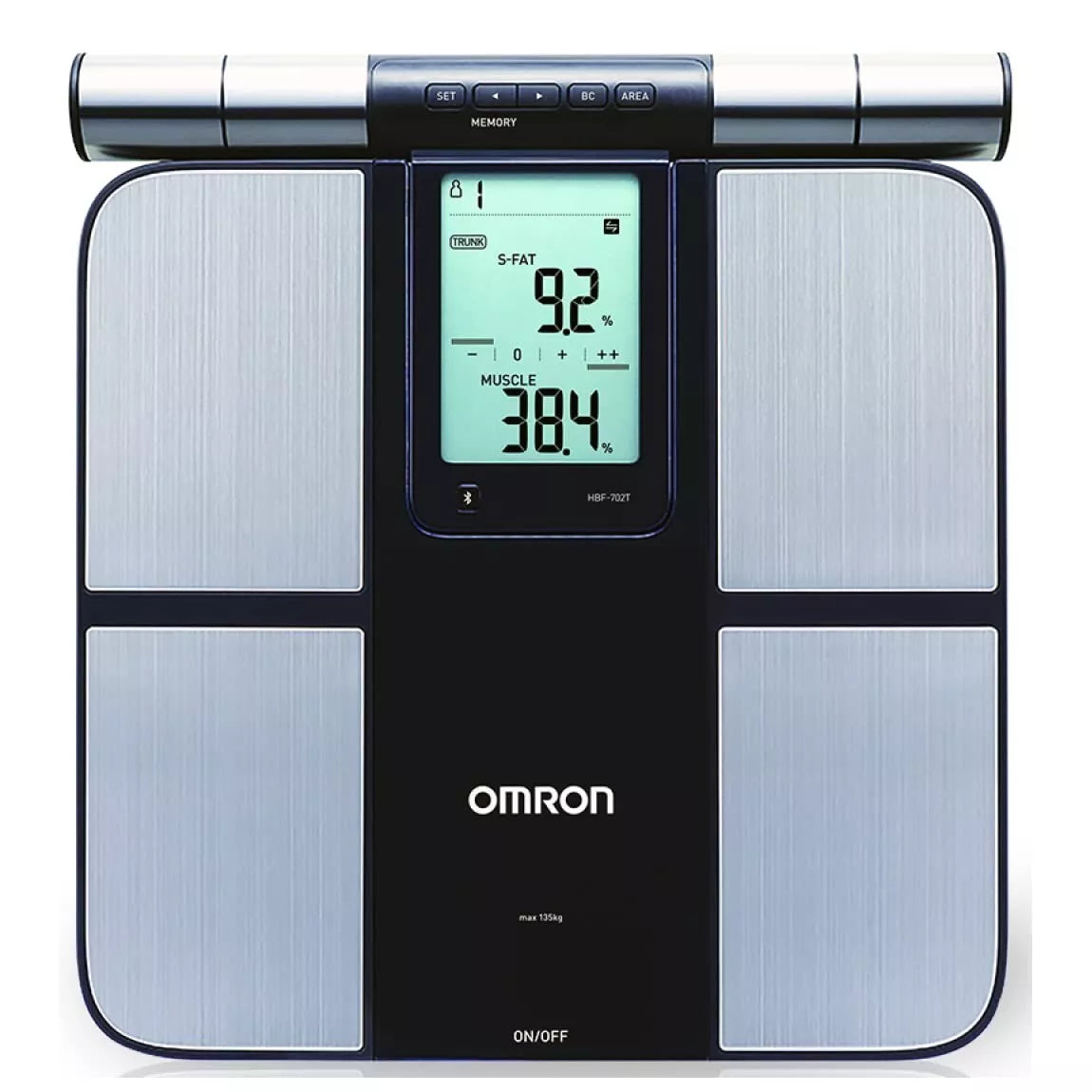 Omron HBF 702T Bluetooth Enabled Digital Body Composition Monitor
